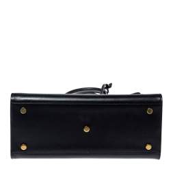 مملوكة مسبقًا حقيبة يد سان لوران باريس ساك دو جور كلاسيك صغيرة جلد سوداء