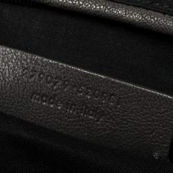 Pre Owned Yves Saint Laurent Grey Lizard Embossed Leather Medium Cabas Y-Ligne Tote