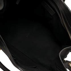 Pre Owned Yves Saint Laurent Grey Lizard Embossed Leather Medium Cabas Y-Ligne Tote