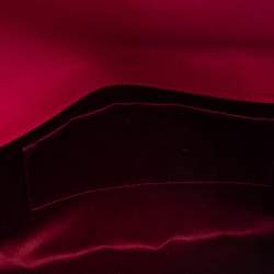 Pre Owned Yves Saint Laurent Pink Leather Y-Ligne Clutch