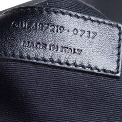 Pre Owned Saint Laurent Black Y Quilted Leather Loulou Backpack