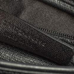 Pre Owned Yves Saint Laurent Black Leather Y-Ligne Flap Shoulder Bag