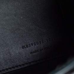 Pre Owned حقيبة سان لوران نانو كلاسيك ساك دي جور جلد نقش التمساح أخضر