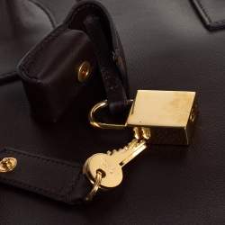 Pre Owned Saint Laurent Brown Leather Small Classic Sac De Jour Tote