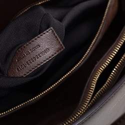 Pre Owned Saint Laurent Brown Leather Small Classic Sac De Jour Tote