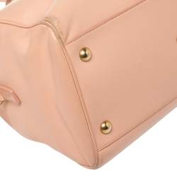 Pre Owned Saint Laurent Salmon Leather Classic Duffle 6 Bag
