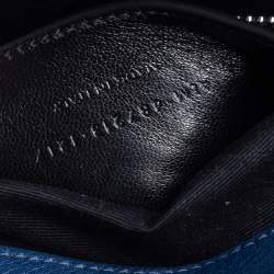 مملوكة مسبقًا حقيبة سان لوران كوليغ جلد ماتيلاس أزرق يد علوية متوسطة