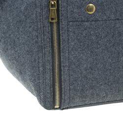 Pre Owned حقيبة يد توتس ايف سان لوران باريس فيلت داونتاون لاغيدج رصاصي