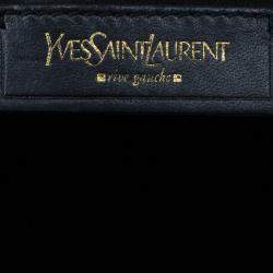 Pre Owned حقيبة يد توتس ايف سان لوران باريس فيلت داونتاون لاغيدج رصاصي