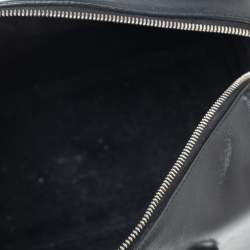 Pre Owned Saint Laurent Black Leather Duffel Bag