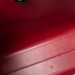 Pre Owned Saint Laurent Black Glazed Leather Large Shopper Tote