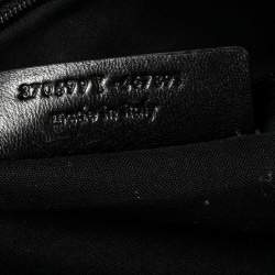 Pre Owned حقيبة يد توتس سان لوران كاباس شيك جلد بني صغيرة