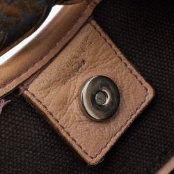 Pre Owned Saint Laurent Beige Leather Mombasa Hobo