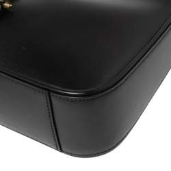Saint Laurent Black Leather Le 5 À 7 Hobo