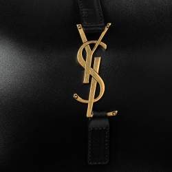 Saint Laurent Black Leather Le 5 À 7 Hobo