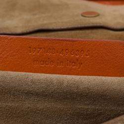 Pre Owned حقيبة ايف سان لوران موسي تو كبيرة يد علوية جلد ثلاثي اللون