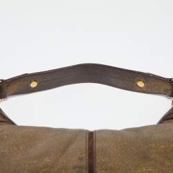 Yves Saint Laurent Metallic Bronze Leather Hobo