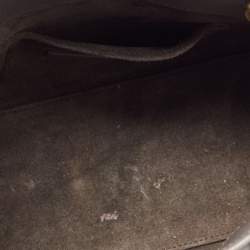 مملوكة مسبقًا حقيبة يد سان لوران نانو كلاسيك ساك دو جور جلد رصاصي