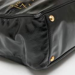 Pre Owned Yves Saint Laurent Black Leather Tote