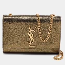 Gold Metallic Kate with Tassel Wallet-On-Chain (WOC)