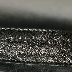 مملوكة مسبقًا Saint Laurent Black Leather Medium Sunset Shoulder Bag