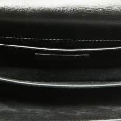 مملوكة مسبقًا Saint Laurent Black Leather Medium Sunset Shoulder Bag