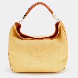 YSL Yellow Horn purse