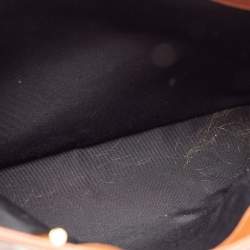 مملوكة مسبقًا حقيبة سان لوران كاساندرا جلد ماتيلاسيه بني بقلاب