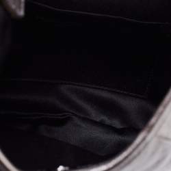 Pre Owned Yves Saint Laurent Grey Leather Mombasa Hobo