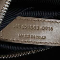 Pre Owned Saint Laurent Beige Leather Sac De Jour Satchel