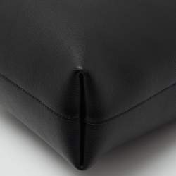 Pre Owned Saint Laurent Black Leather Toy Shopper Tote