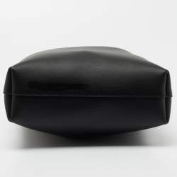 Pre Owned Saint Laurent Black Leather Toy Shopper Tote