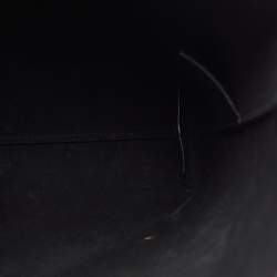 Pre Owned Saint Laurent Black Leather Toy Shopper Tote