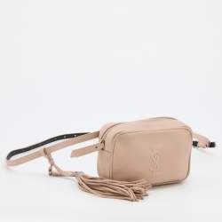 Saint Laurent Beige Leather Lou Belt Bag
