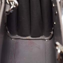 Pre Owned Saint Laurent Grey Croc Embossed Leather Nano Classic Sac De Jour Tote