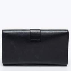 مملوكة مسبقًا Saint Laurent  Black Leather Ligne Y Clutch