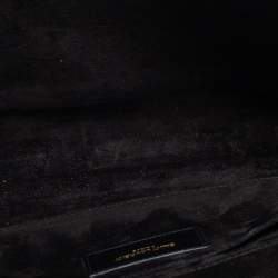 مملوكة مسبقًا Saint Laurent  Black Leather Ligne Y Clutch