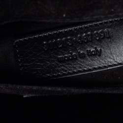 مملوكة مسبقًا Saint Laurent  Black Leather Ligne Y Clutch