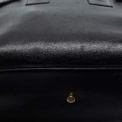 Pre Owned Saint Laurent Black Leather Small Classic Sac De Jour Tote