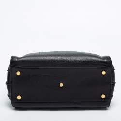 Pre Owned Saint Laurent Black Leather Small Classic Sac De Jour Tote