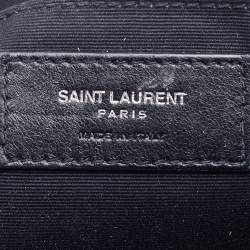 Saint Laurent Red Leather Small Monogram Lou Camera Bag