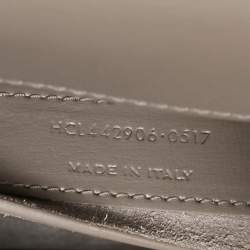 Pre Owned Saint Laurent Grey Leather Medium Sunset Shoulder Bag