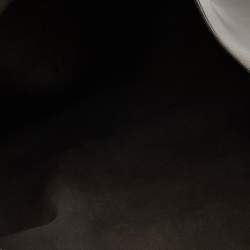 Pre Owned Saint Laurent Dark Grey Leather E/W Shopper Tote