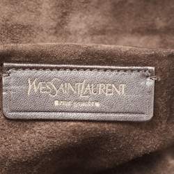 Pre Owned Saint Laurent Multicolor Leather Downtown Tote