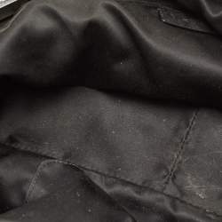 Saint Laurent Black Leather Roady Hobo