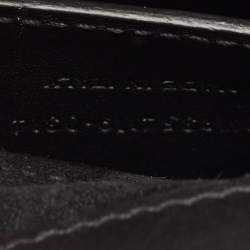 Pre Owned Saint Laurent Black Leather Kate Tassel Shoulder Bag