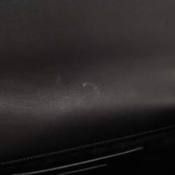 Pre Owned Saint Laurent Black Leather Kate Tassel Shoulder Bag