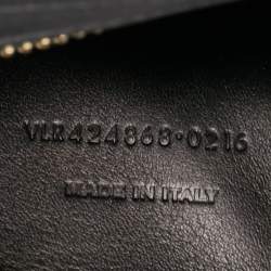 Pre Owned Saint Laurent Black Leather Ligne Y Cabas Bag