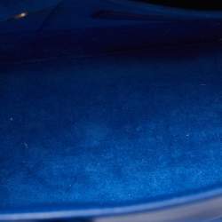 Pre Owned Saint Laurent Blue Leather Nano Classic Sac De Jour Tote