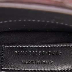 Pre Owned Saint Laurent Pink/Brown Python Leather Baby Classic Sac De Jour Tote